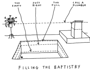 baptism filling